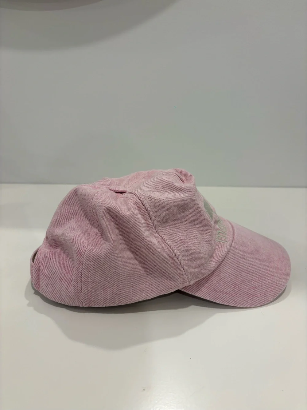 Isabel Marant Pale Pink Logo Cap
